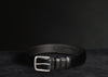 1.25" black dress belt