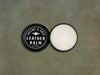 satchel page leather balm open